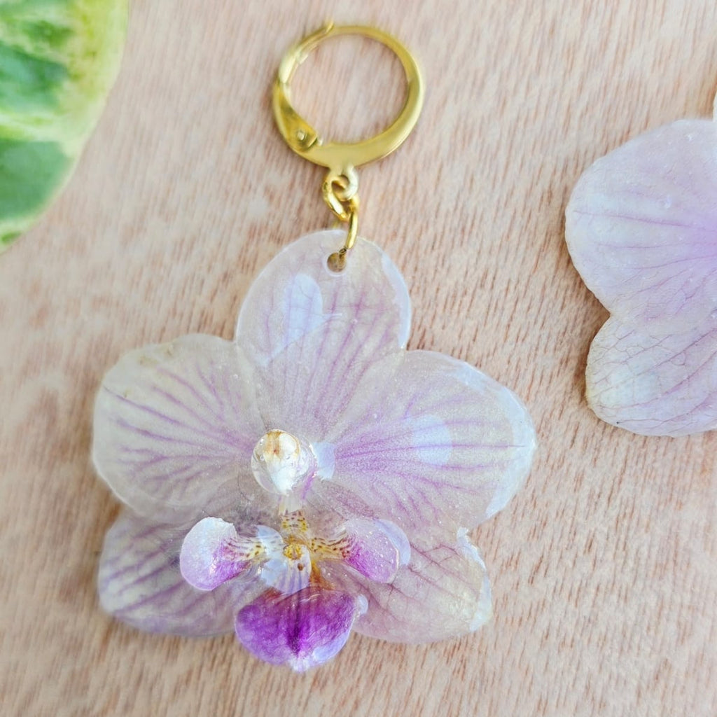 Aretes Orquídea Phalaenopsis