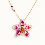 Collar orquídea Odontoglossum