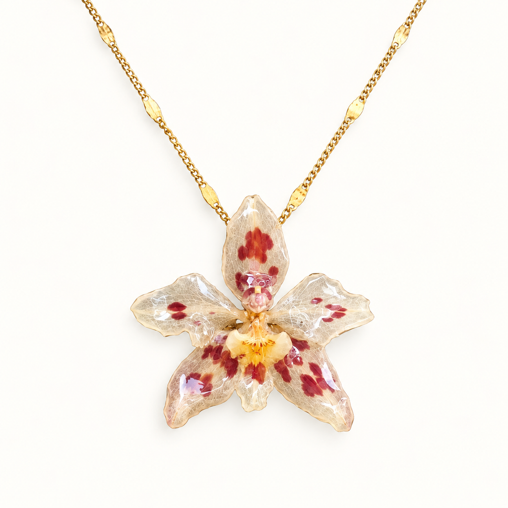 Collar orquídea Odontoglossum