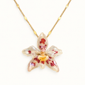 Collar orquídea Odontoglossum
