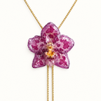 Collar ajustable orquídea Odontoglossum