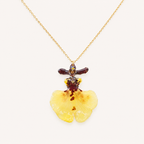 Collar orquídea Oncidium