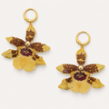 Aretes orquídea Oncidium
