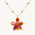 Collar ajustable orquídea Odontoglossum