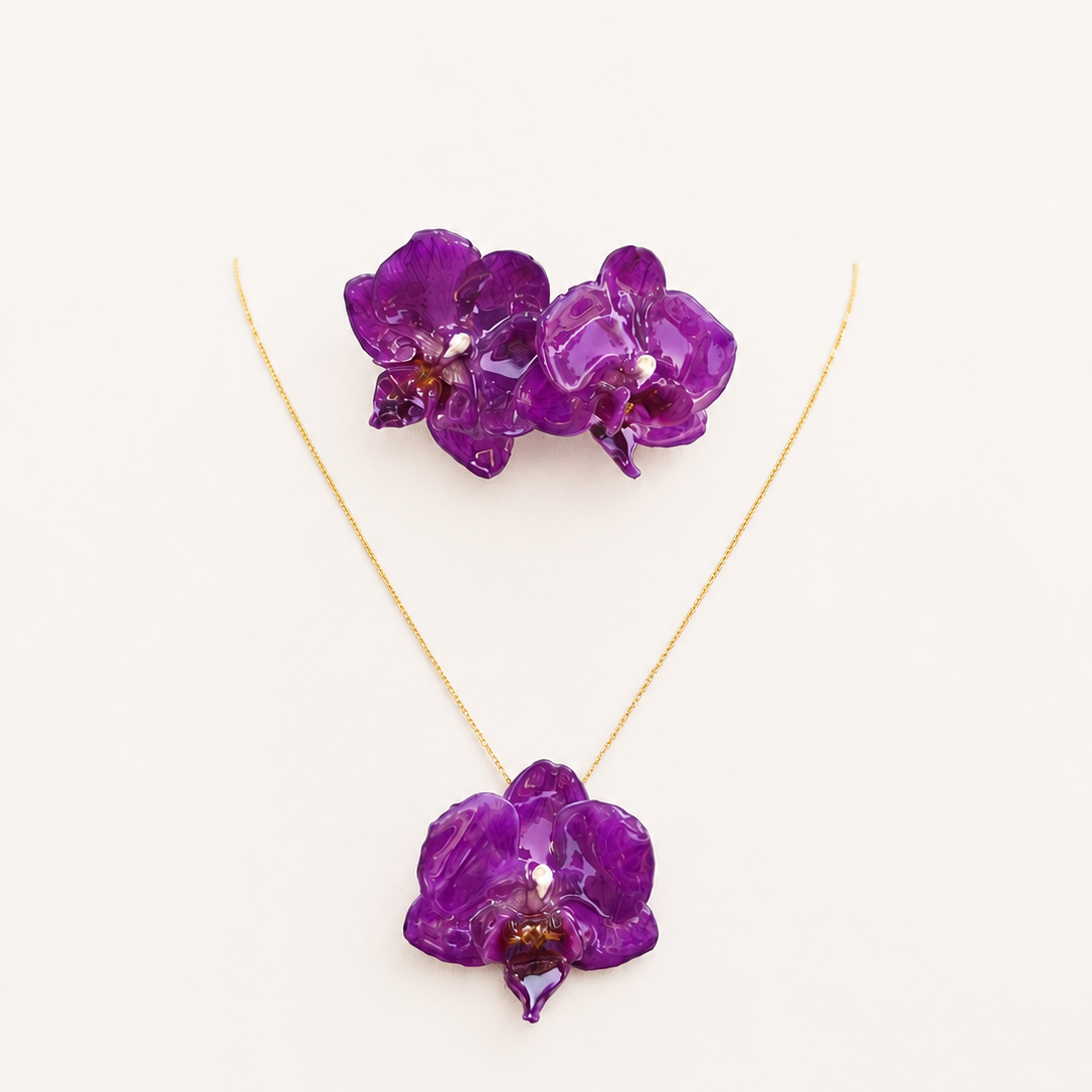 Conjunto Orquídea Phalaenopsis