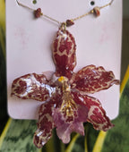 Collar orquídea Odontoglossum