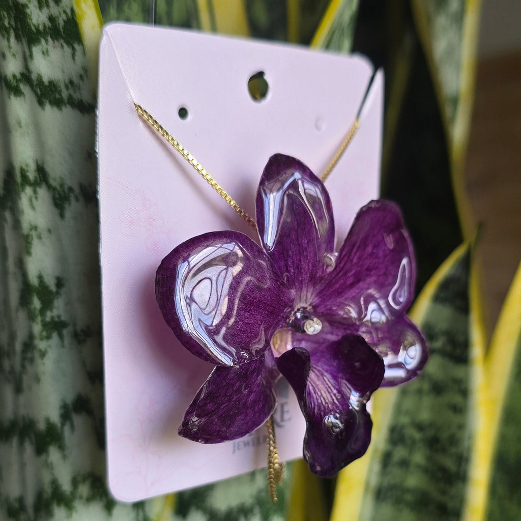 Collar orquídea Dendrobium