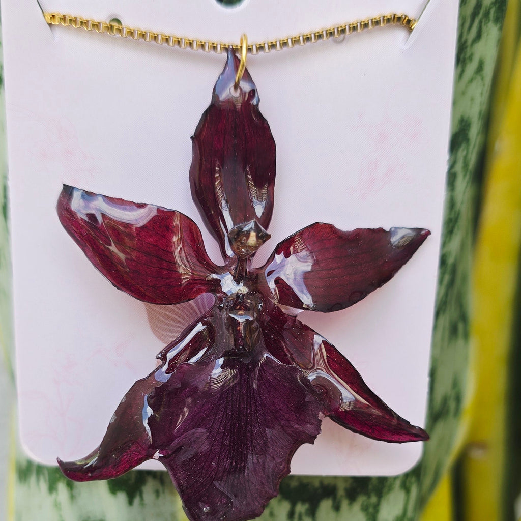 Collar orquídea Colmanara