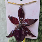 Collar orquídea Colmanara