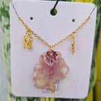 Collar labelo de orquídea Oncidium