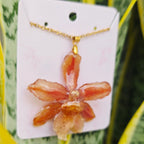Collar orquídea Colmanara