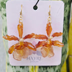 Aretes Orquídea Colamanara