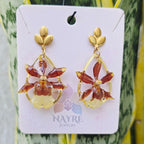 Aretes Orquídea Colamanara