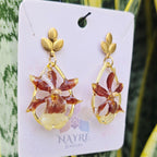 Aretes Orquídea Colamanara