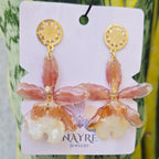Aretes Orquídea Colamanara