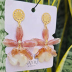 Aretes Orquídea Colamanara