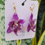 Aretes Orquídea Phalaenopsis