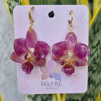Aretes Orquídea Phalaenopsis