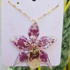 Collar orquídea Odontoglossum