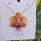 Collar orquídea Phalaenopsis