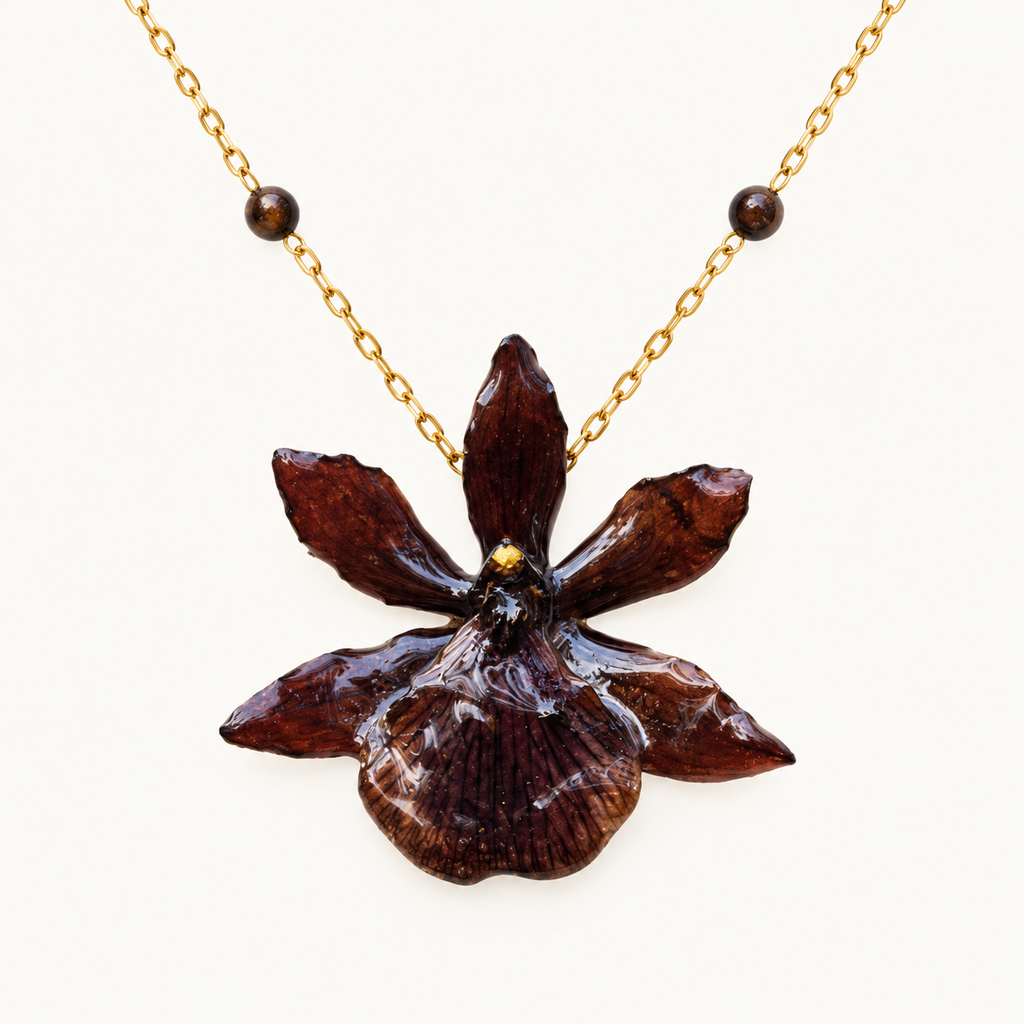 Collar orquídea Timbiensis