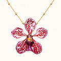 Collar orquídea Vanda