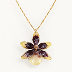 Collar orquídea Colmanara