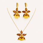 Conjunto orquídea Oncidium