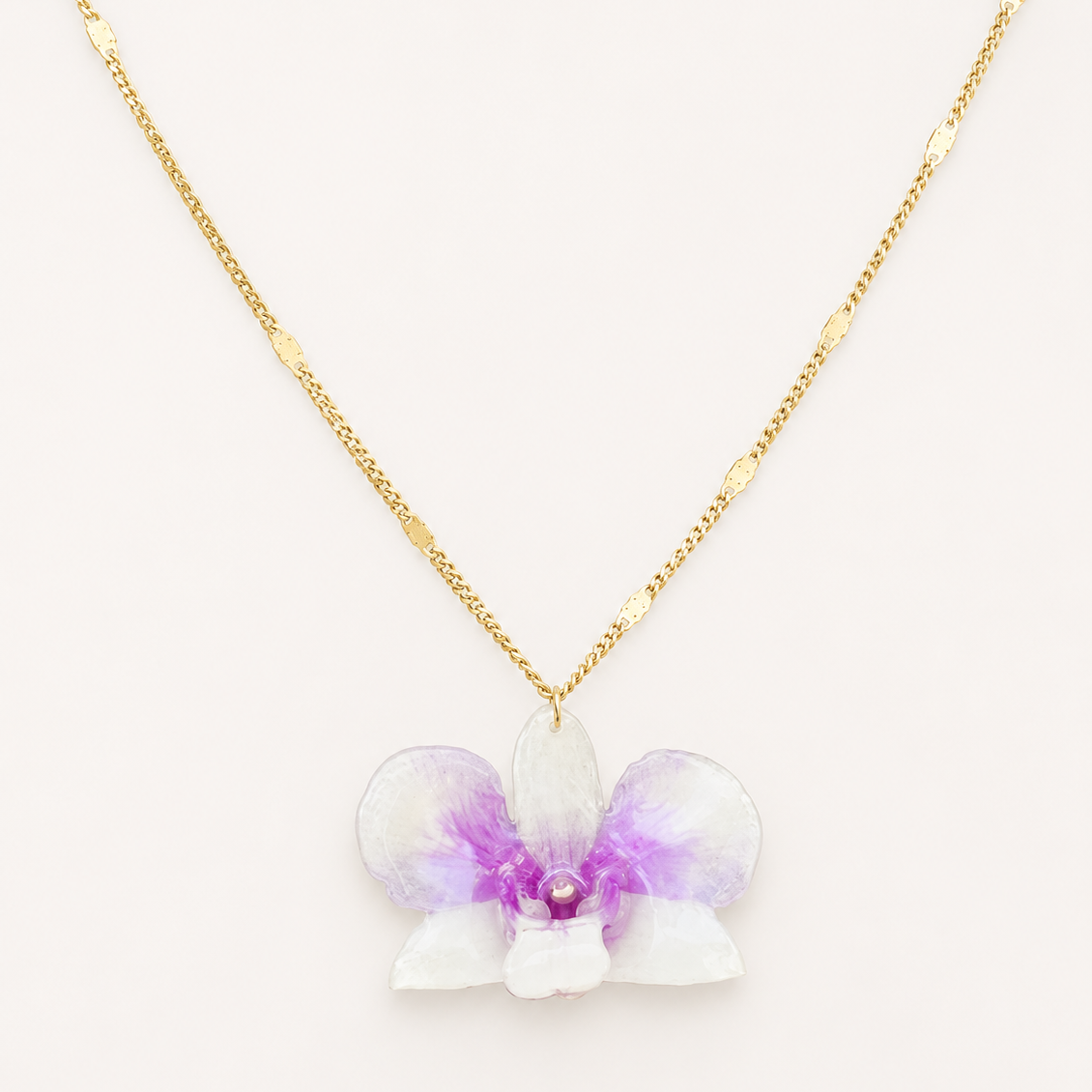 Collar orquídea Dendrobium