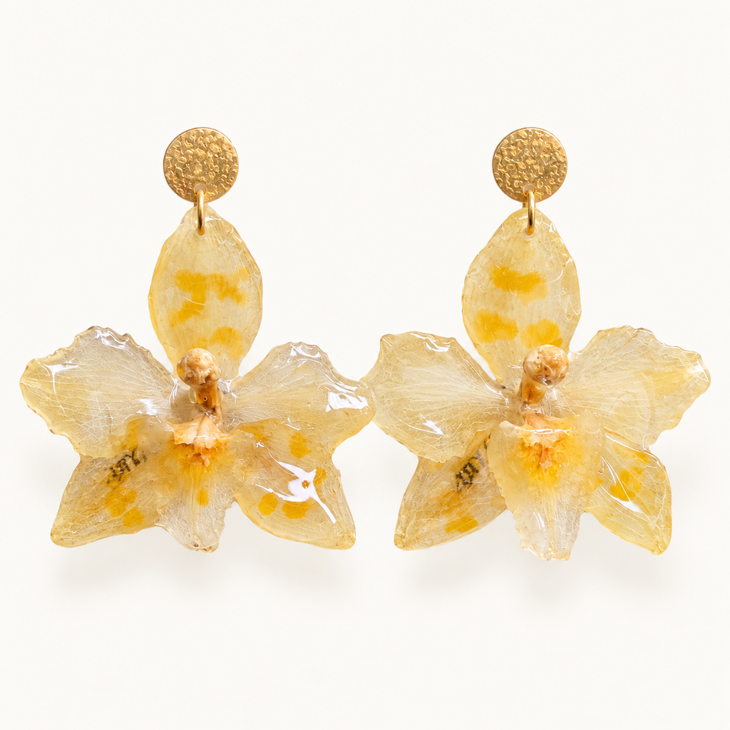 Pendientes orquídeas Odontoglossum