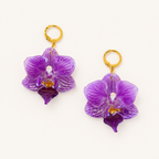 Aretes Orquídea Phalaenopsis