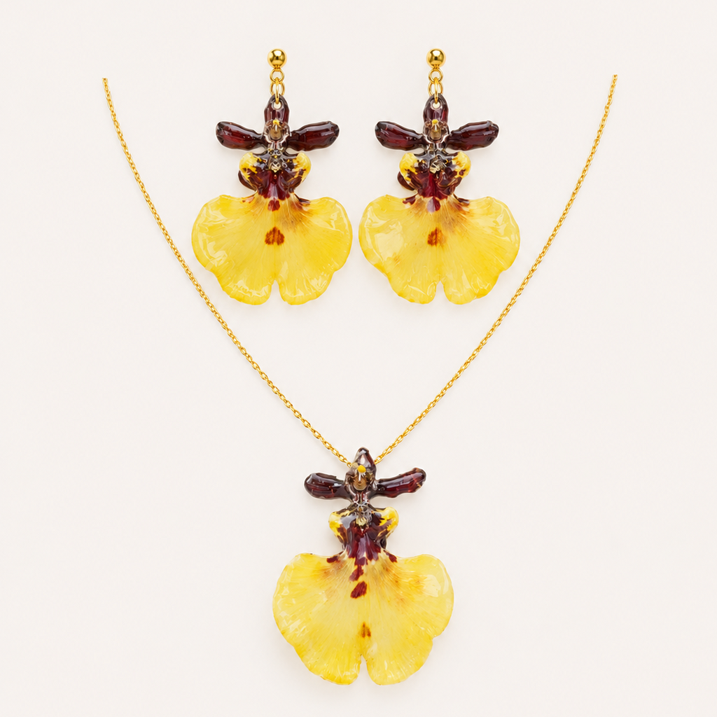 Conjunto orquídea Oncidium