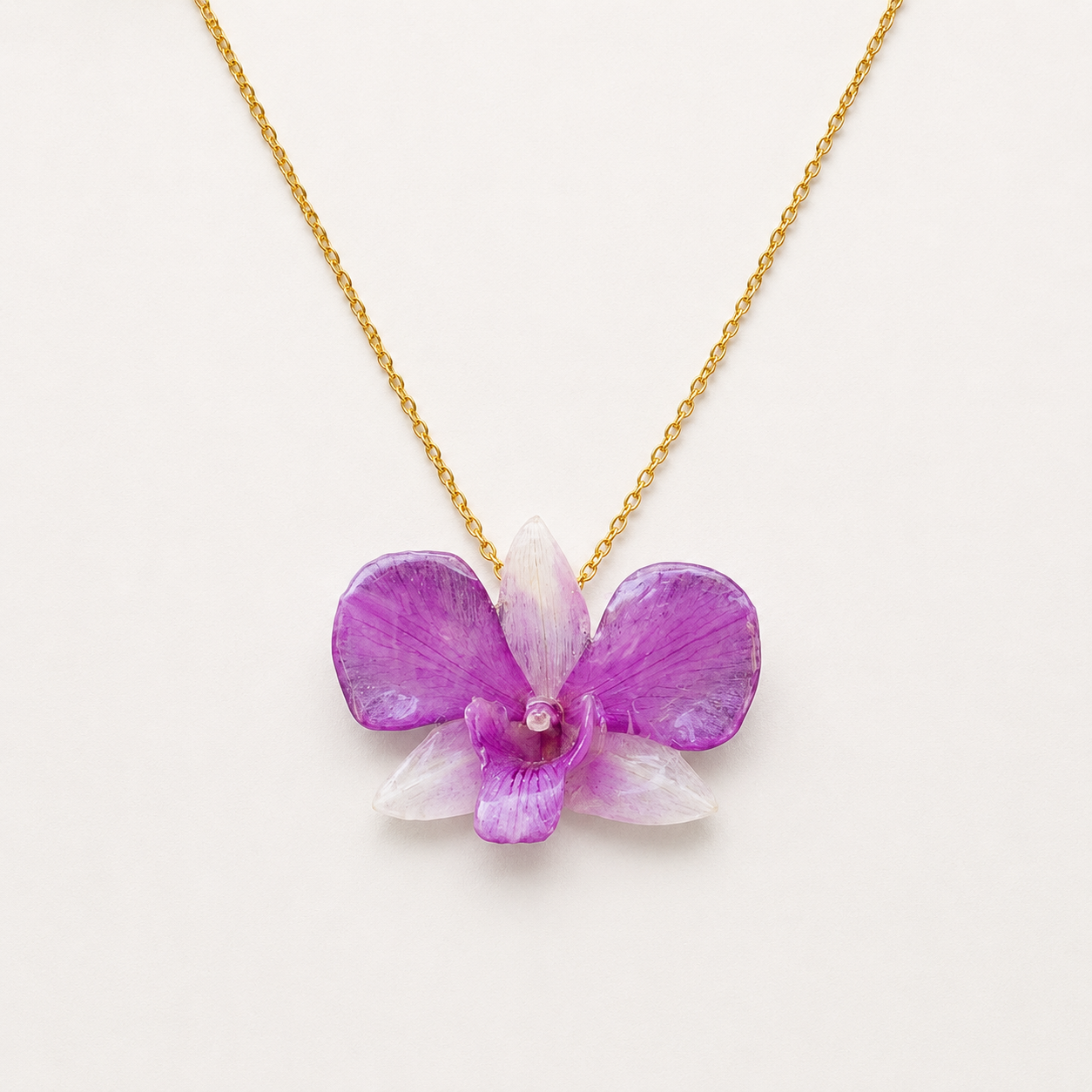 Collar orquídea Dendrobium