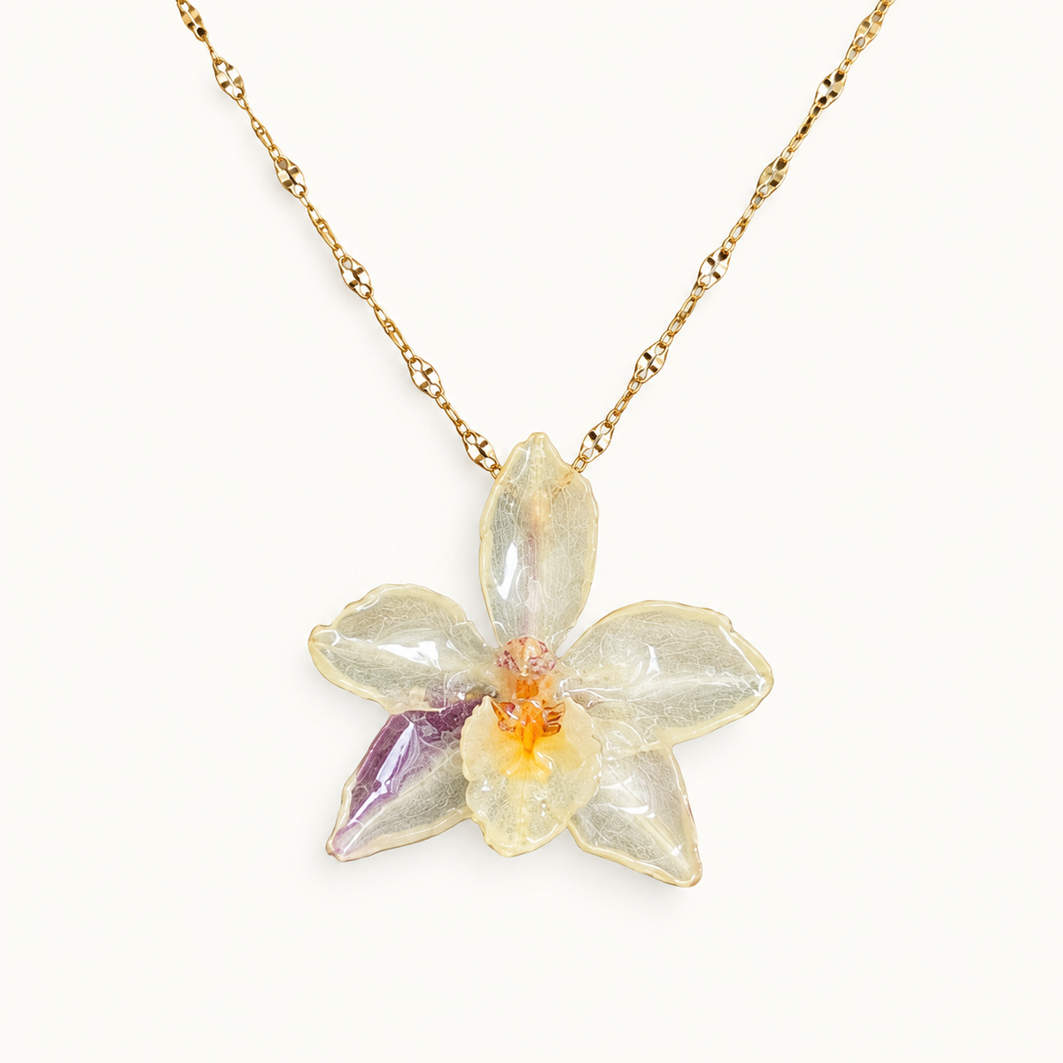 Collar orquídea Odontoglossum