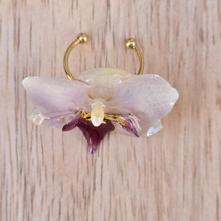 Anillo de Orquídea Natural