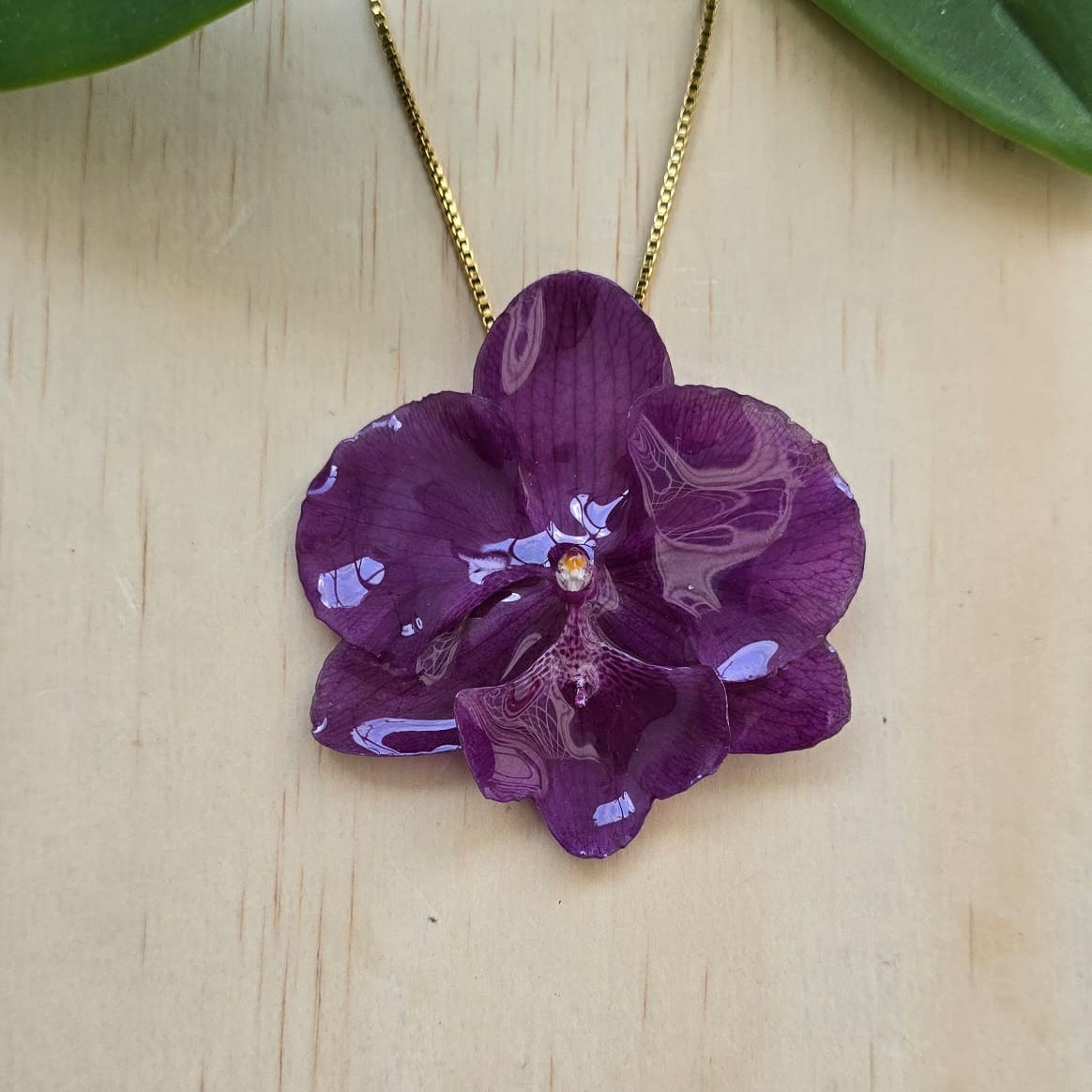 Collar Orquídea Doritaenopsis