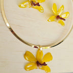 Conjunto Orquídea Dendrobium Tropical