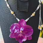Collar orquídea Doritaenopsis - Temporal