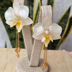 Topo orquídea mini con accesorios removibles en murano