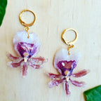 Aretes orquídea Oncidium