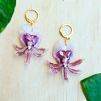 Aretes orquídea Oncidium