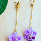 Aretes orquídea Phalaenopsis
