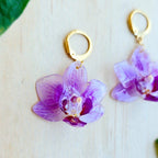 Aretes Orquídea Phalaenopsis Mini