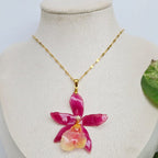 Collar orquídea Colmanara