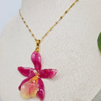 Collar orquídea Colmanara