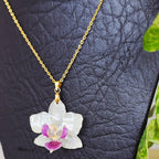 Collar orquídea Phalaenopsis mini