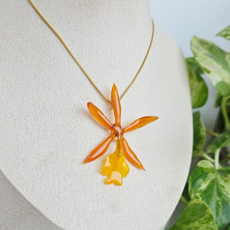 Collar orquídea Epicattleya