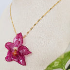 Collar orquídea Odontoglossum