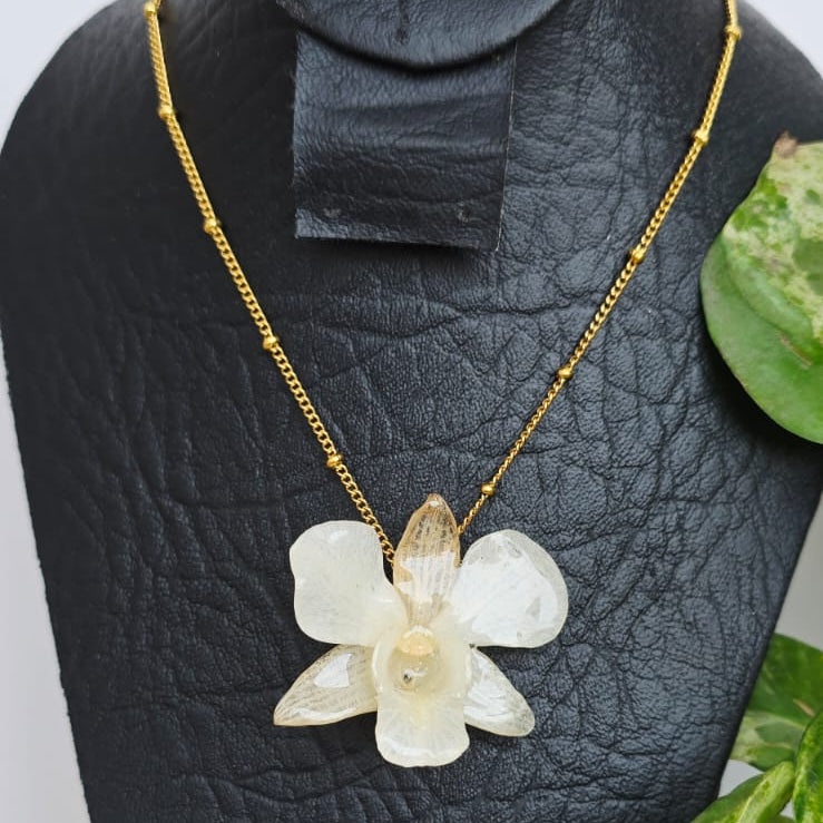 Collar orquídea Dendrobium