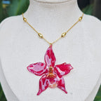 Collar orquídea Odontoglossum